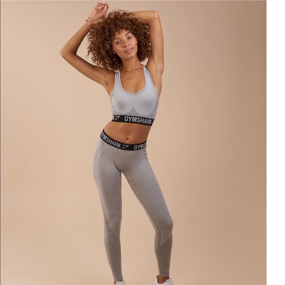 Gymshark Pants - Small Gymshark Flex Grey Gray Black Leggings
